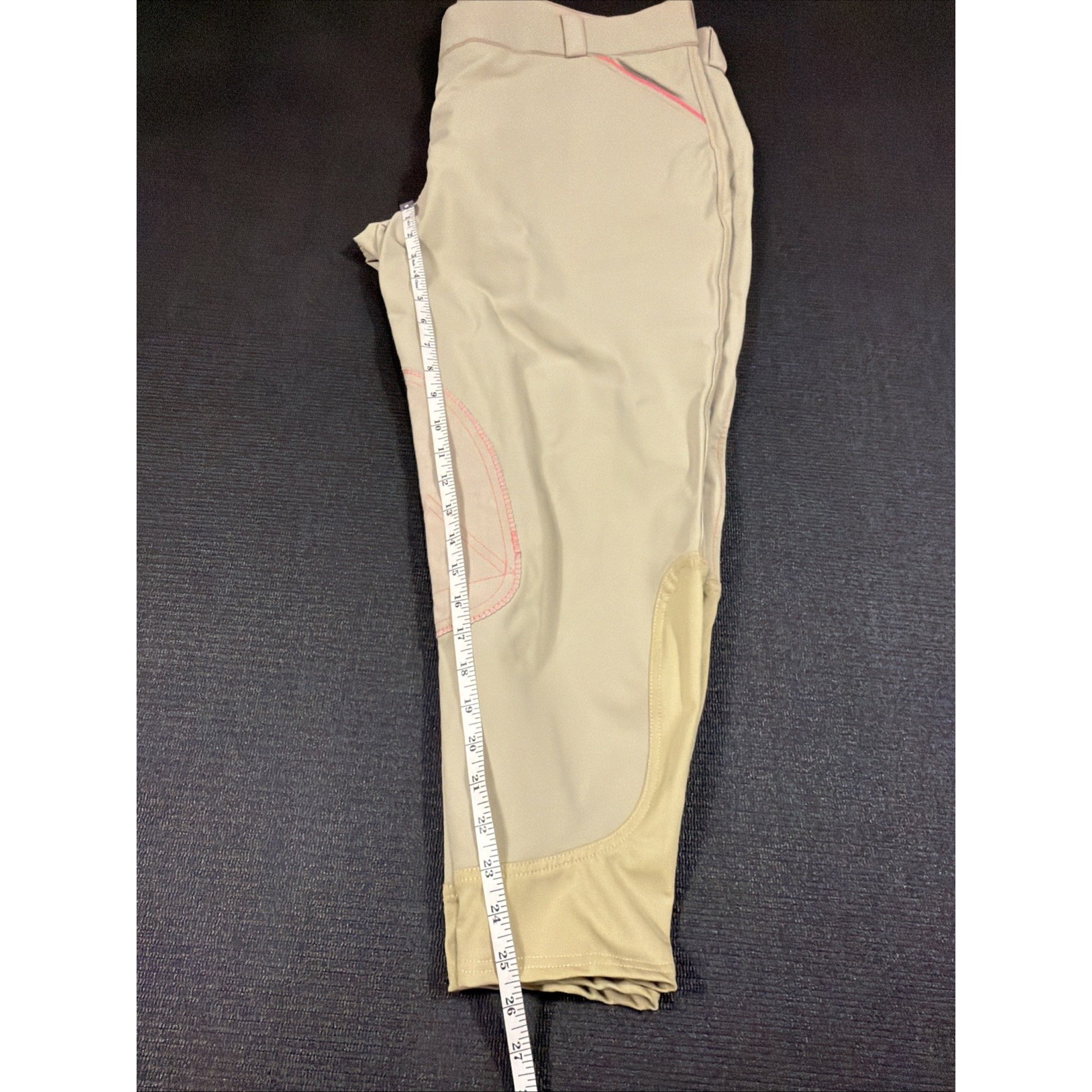 Nwot Piper Evolution By Smartpak Gray Pink Breeches Full Seat 48r — image 5 of 5